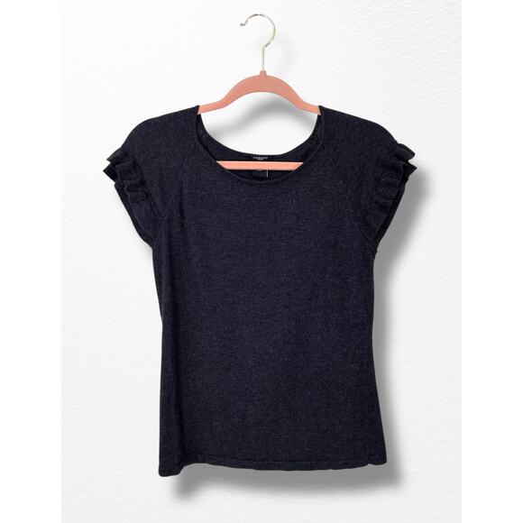 Ann Taylor Flutter Sleeved Sweater, Size M - Picture 3 of 8